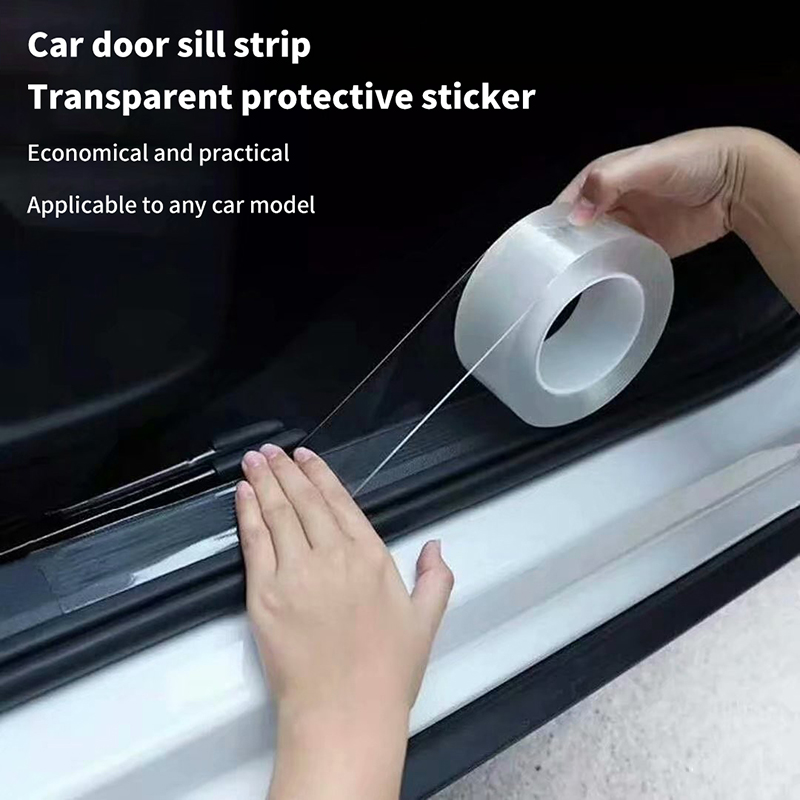 Car Door Edge Guard - Película protetora transparente para porta do