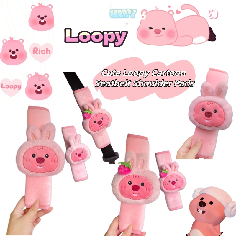 Car Accessories Company - Pelúcia fofa de castor Loopy, boneco