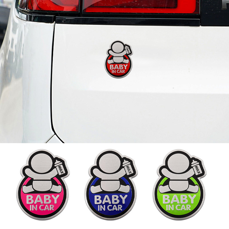 Car Accessories For Baby - Adesivos de advertência para carro, de
