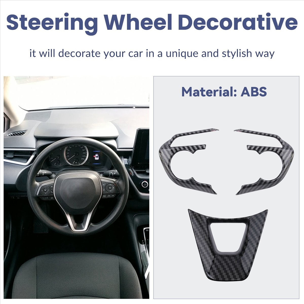 Car Accessories For Steering Wheel - Super Promoção para Toyota Cross 2019-2021: