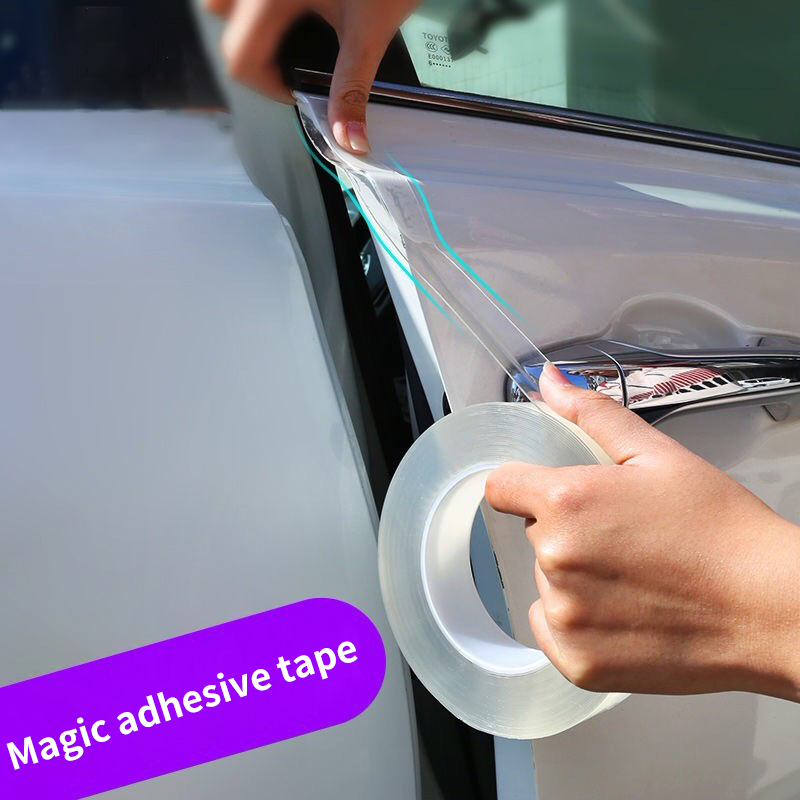 Car Door Edge Guard - Película protetora transparente para porta do