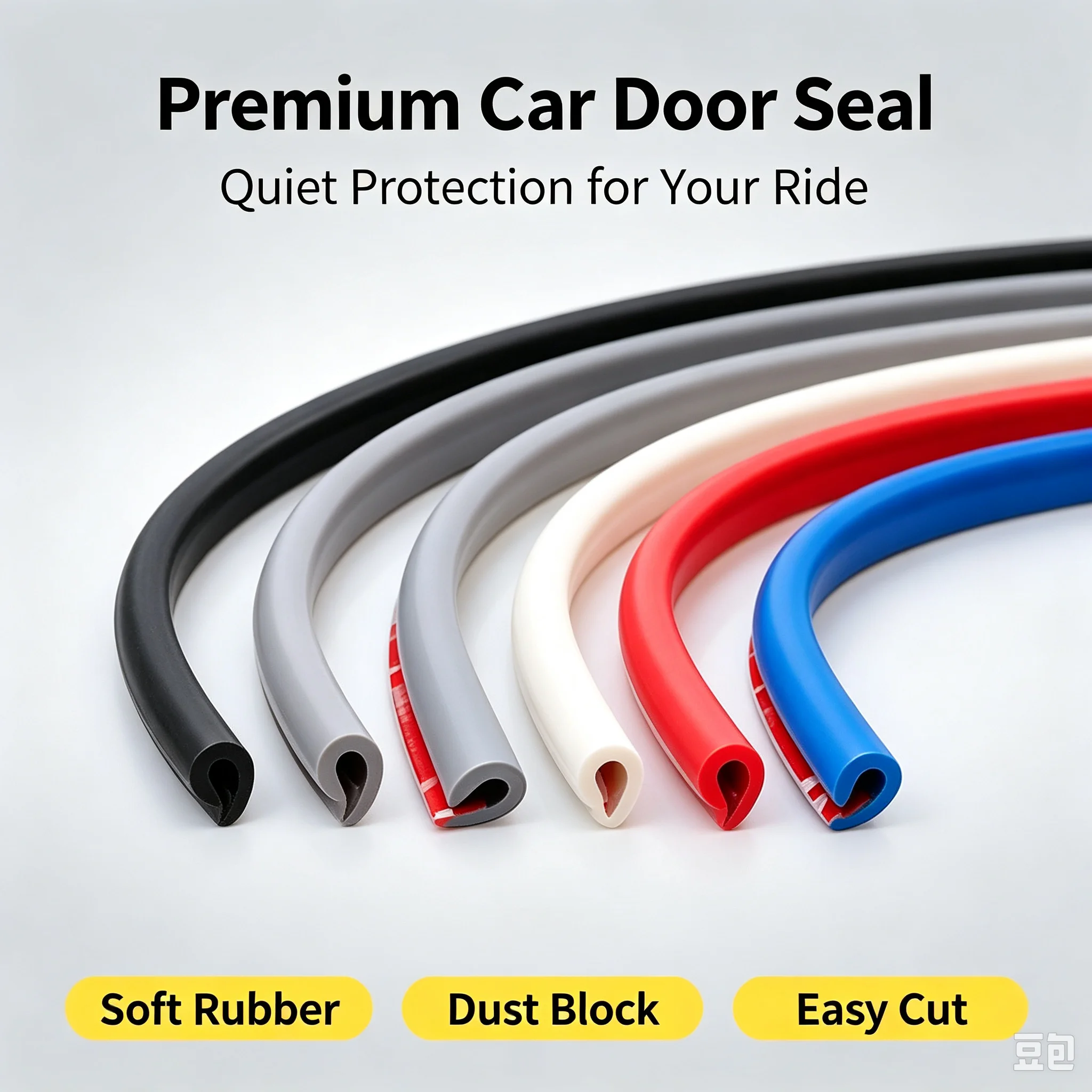 Car Door Edge Guard - Protetores de Borda de Porta de