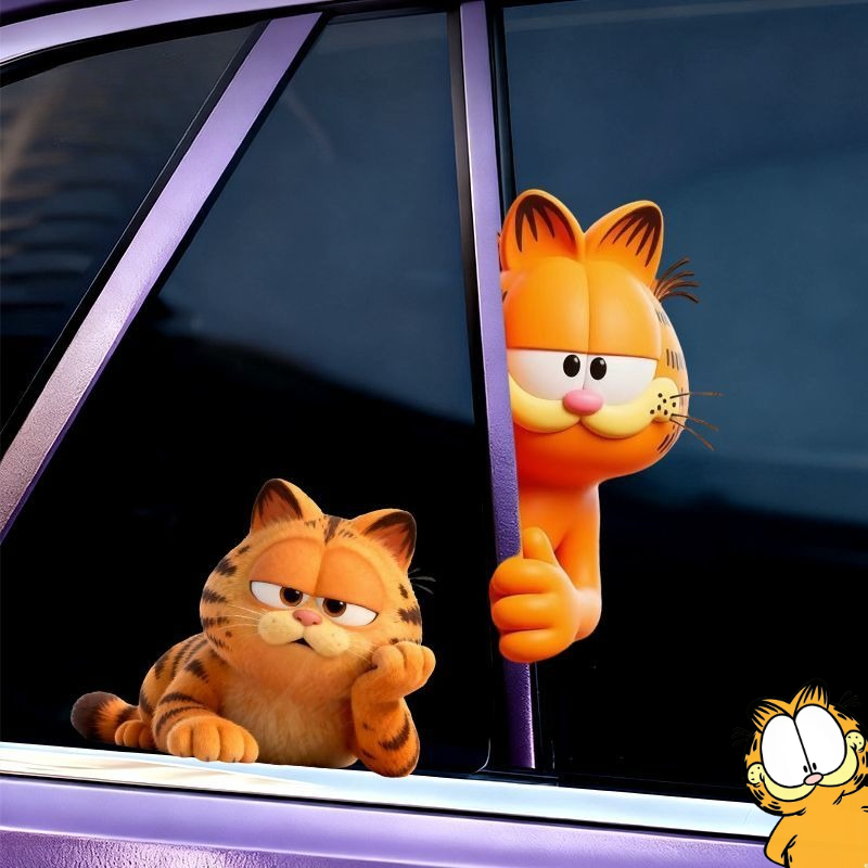 Car Accessories Company - Adesivos de Carro Garfield Anime: Engraçados,