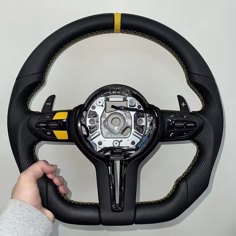 Car Accessories For Steering Wheel - Volante de Carro em Couro para