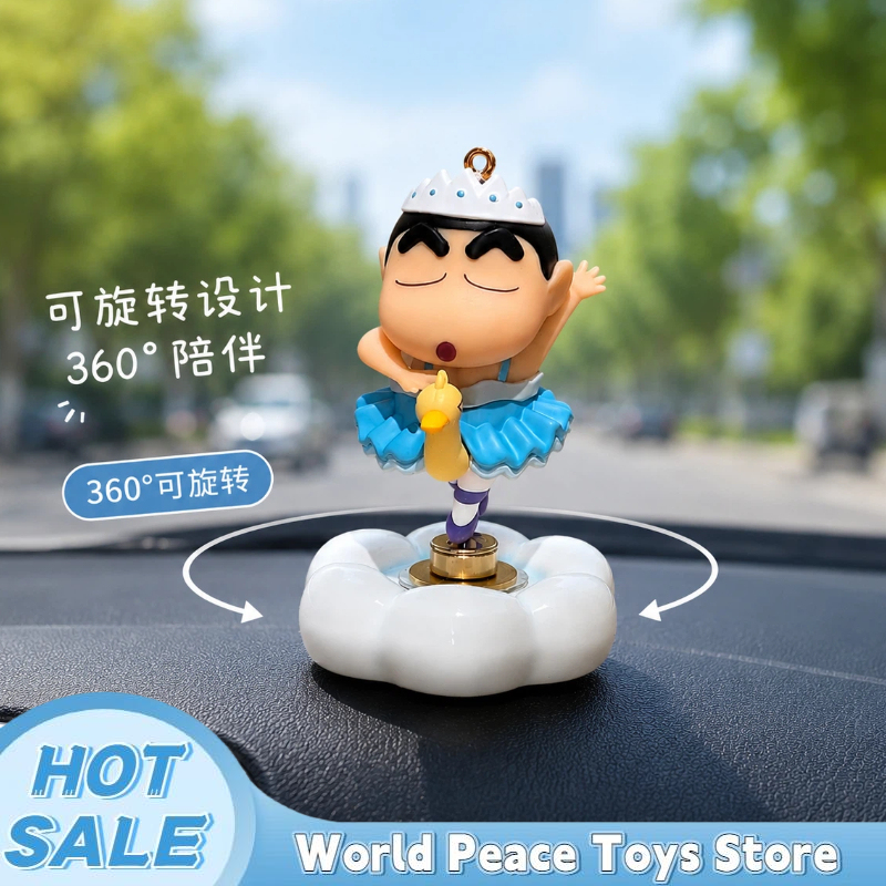 Car Accessories Etsy - Miniatura Rotativa de Crayon Shin-Chan para