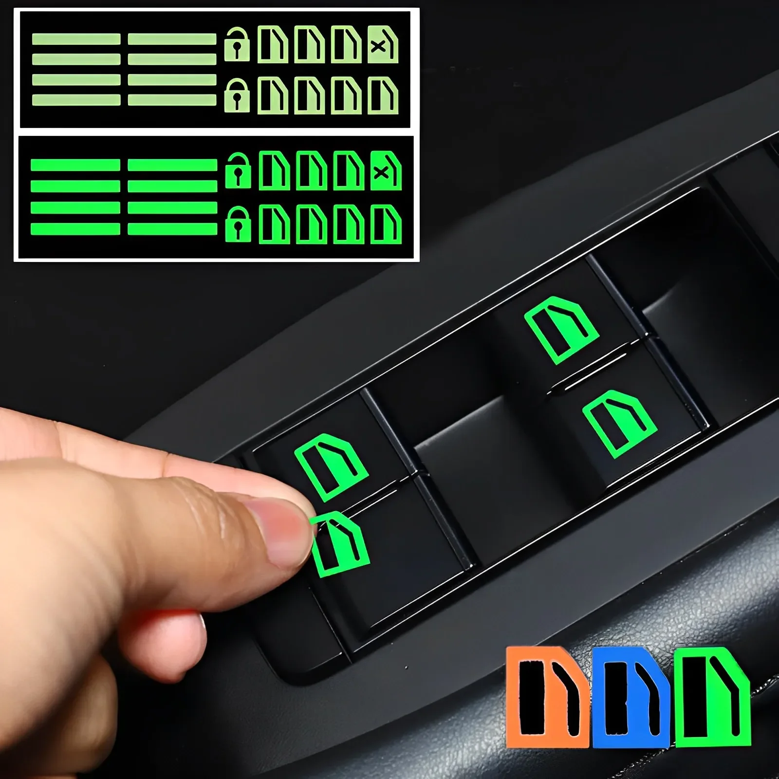 18 Adesivos Luminosos para Bot - Car Accessories For Inside avaliação e preço