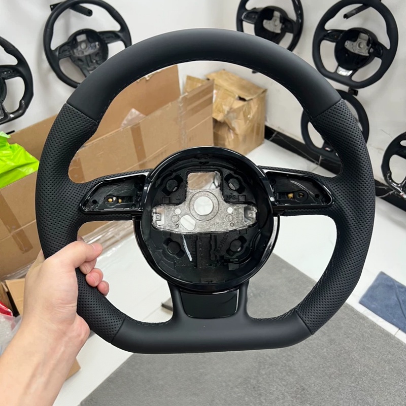 Volante de carro em couro para - Car Accessories For Steering Wheel avaliação e preço