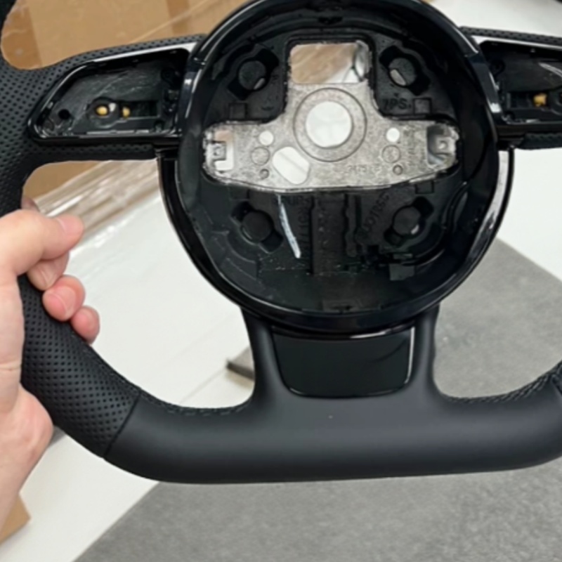 Volante de carro em couro para - Car Accessories For Steering Wheel avaliação e preço