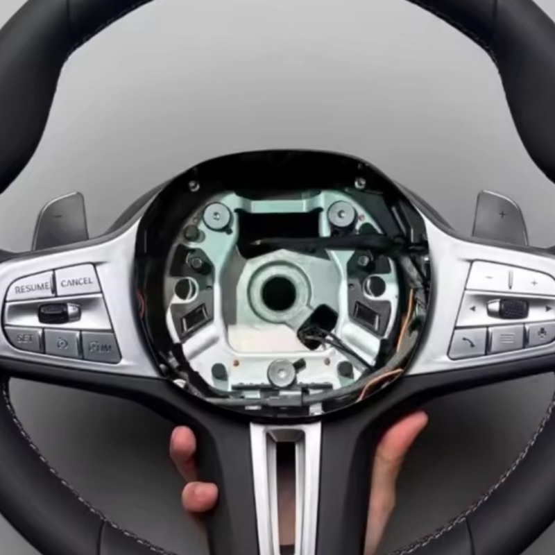 Volante de carro em couro para - Car Accessories For Steering Wheel avaliação e preço