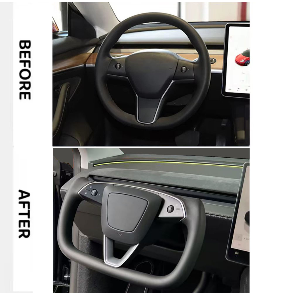 Alça de volante aquecida de co - Car Accessories For Steering Wheel avaliação e preço