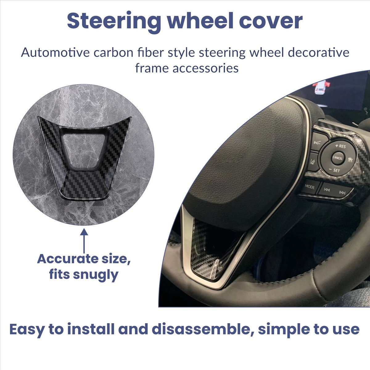 Super Promoção para Toyota Cro - Car Accessories For Steering Wheel avaliação e preço