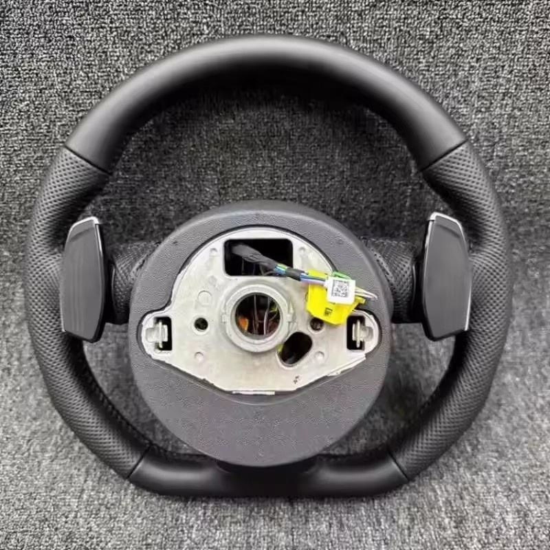 Volante de carro em couro para - Car Accessories For Steering Wheel avaliação e preço