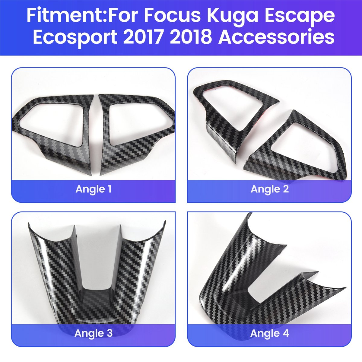 Super Promoção: Kit de 3 Peças - Car Accessories For Steering Wheel avaliação e preço