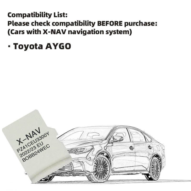 Para toyota aygo 2023 navegaçã - Car Accessories Uk avaliação e preço