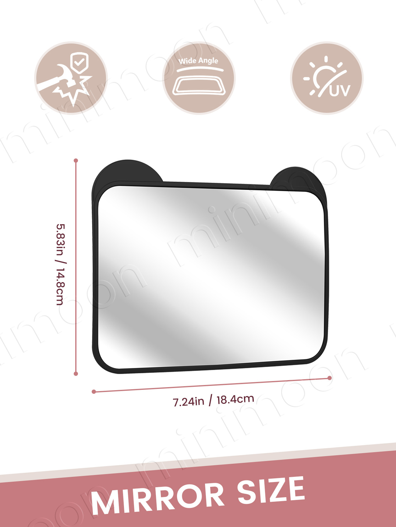 Espelho de Carro com Orelhas d - Car Accessories For Baby avaliação e preço