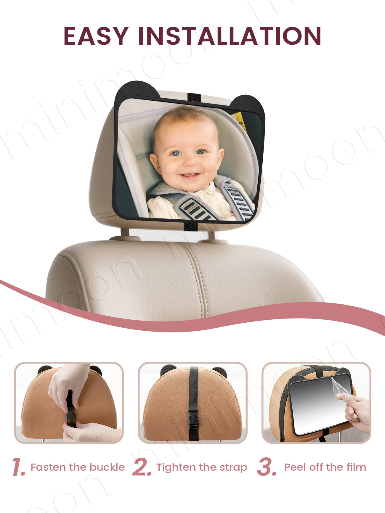 Espelho de Carro com Orelhas d - Car Accessories For Baby avaliação e preço