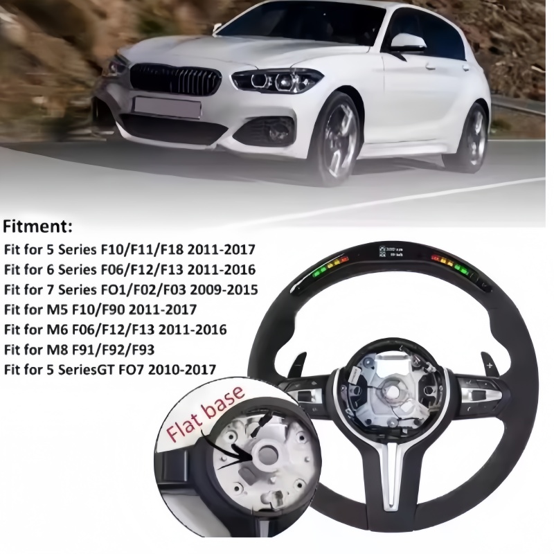 Volante de Carro em Couro para - Car Accessories For Steering Wheel avaliação e preço