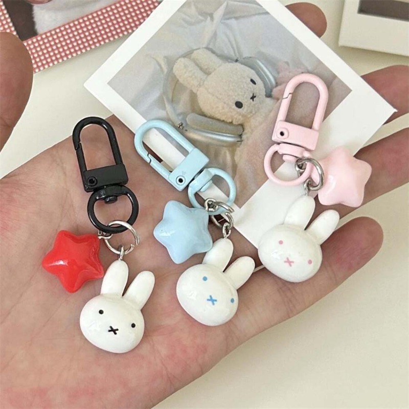 Chaveiro Kawaii Miffy, Charmos - Car Accessories Company avaliação e preço
